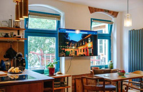 The Upholstery Tinyhouse Deluxe Eco Chalet Kreativ Citynah - Foto 43