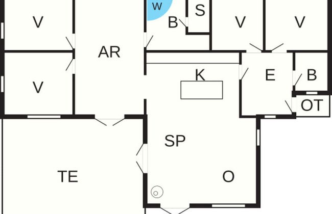 8 Person Holiday Home in Dannemare - Foto 6