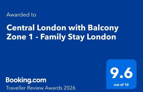 Central London with Balcony Zone 1 - Family Stay London - Foto 3