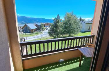 Studio cabine 4 couchages, vue face aux montagnes - Foto 3