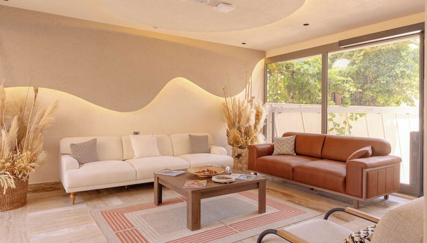 Sitzecke in der Lobby