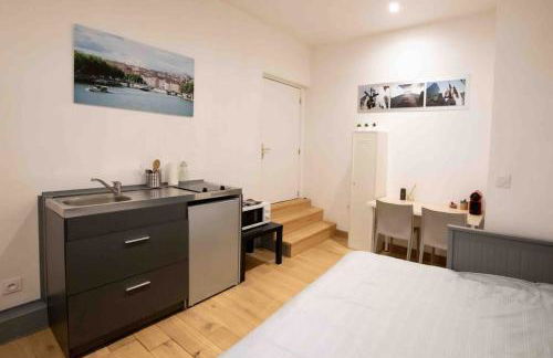 Studio Face à L’Île Barbe - Foto 1