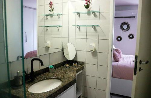 Apartamento com Varanda vista mar, Max 4 Pessoas - Foto 28