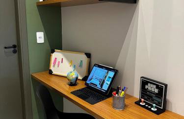 Studio com Garagem, Térreo com Acesso privativo e WIFI, a 5 Minutos do Centro - Foto 12