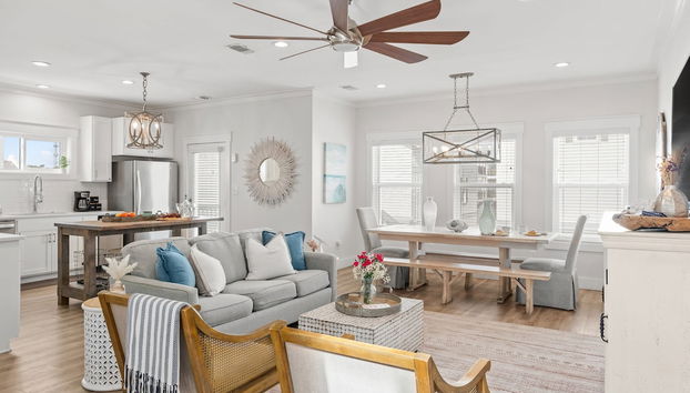 Blue Surf Lane Miramar Beach Home w Pool Firepit Golf Cart Quick Beach Access - Foto 5, Habitación