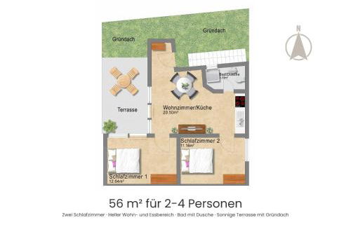 Schäfers - Ihr Wohlfühlort - Hochwertige Ausstattung, Naturgrundstück mit Bachlauf, Terrassen, WLAN, Parken - an 2 Seen bei Leipzig - Foto 66