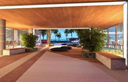 Flat no New Time à beira-mar em Pajuçara Cama Queen - Photo 4