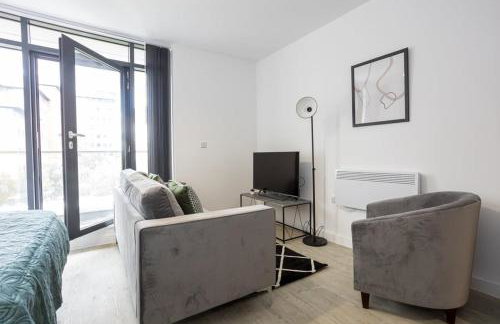 Modern Studio with Balcony in Manchester - Foto 2