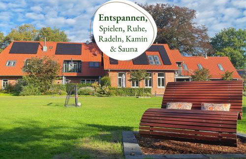 Meine Schule Sehlingen, Familien & Generations Landurlaub, Freunde & Team-Auszeit, Workation, Sauna, Ruhe & Erholung, Niedersachsen, Verden, Hamburg, Bremen, Lüneburger Heide, Heide Park 38 km , Serengeti Park 39 km, Weltvogelpark 22 km - Foto 1