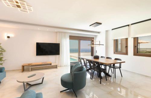 Villa Santa Ιrini 1 - With Heated Pool - Foto 12