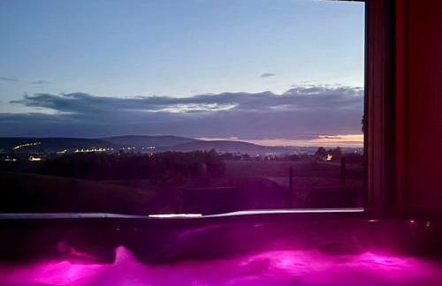 Stodoła Na Kresach - widokowy domek drewniany, całoroczny JACUZZI & SAUNA - Foto 10