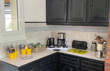 GITE 4 MN DE LA mer et cabourg, piscine, cheminée, table de ping pong, balançoire - Foto 14