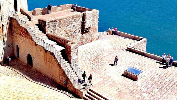 Interior do castelo de Peníscola