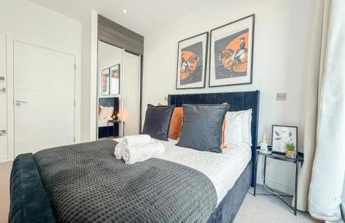 Lux 3-Bedroom Penthouse in Battersea with 3 Private Balconies near Clapham , Nine Elms by NourNest Apartments - Foto 27
