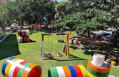 Vista para a lagoa - Enseada Azul, perto da Bacutia e Peracanga - Duas suítes Ar Condicionado - Varanda Gourmet - Lazer Completo, piscinas, quadras, sauna, pescaria, náutica, bar, restaurante, parques - Estacionamento e Portaria 24h - Foto 28