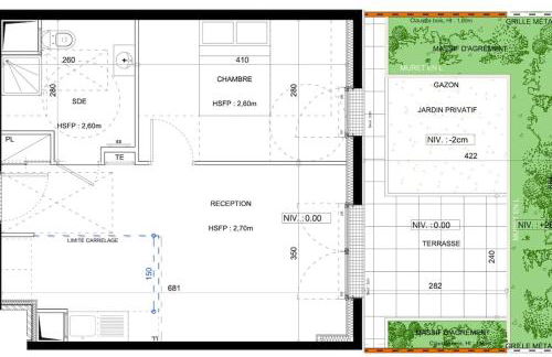 NEW LUX Smart Home 69m2,Terrasse, Modern, Metro 13 - Foto 17