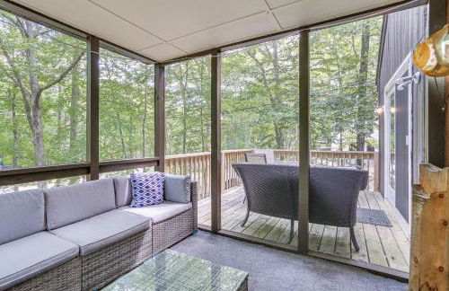 Screened Porch and Deck Pet-Friendly Poconos Escape - Foto 22