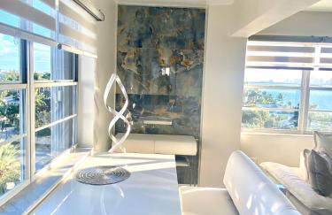 Panoramic luxurious waterfront one bedroom apartment with Miami skyline view Free parking 5min drive to Miami Beach - Foto 7