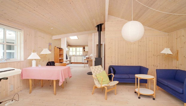 10 Person Holiday Home in Rorvig - Foto 4, Sala de estar