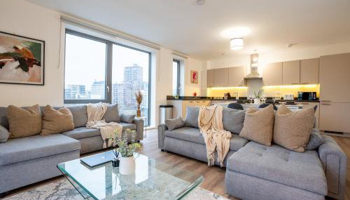 Central Wembley Stadium Luxe Stay with Pool Table - Foto 3