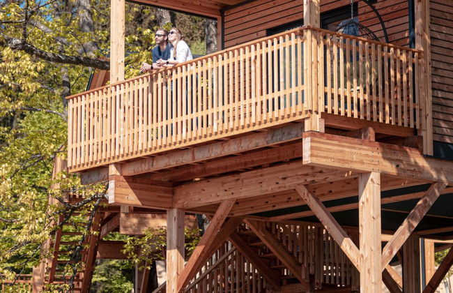 Premium Baumhaus mit 1 Schlafzimmer - Foto 20