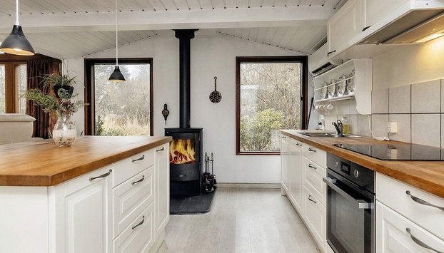 6 Person Holiday Home in Bogense - Foto 3, Cocina privada