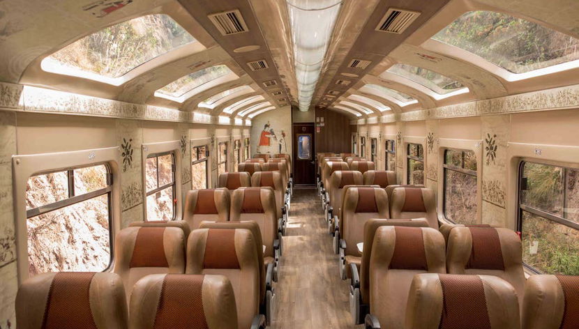 Interior del tren Expedition