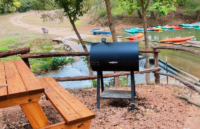 Son's Rio Cibolo - Glamping Cabin D - Foto 71