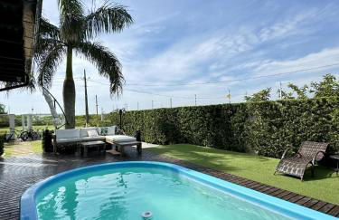 RJ Residencial Beira Mar Maravilhosa Casa Frente Mar da Pinheira com piscina - Foto 26