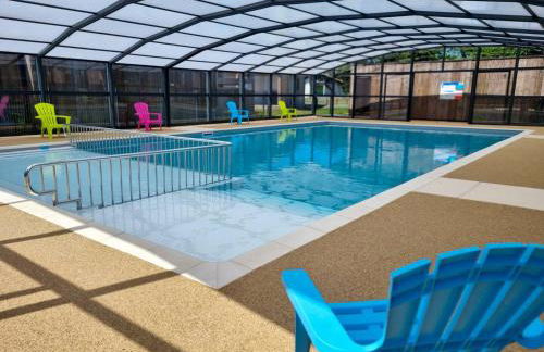 Chalet 18 tout confort pour un séjour dans domaine avec Piscine et en bordure Lac avec plage artificielle - Foto 16