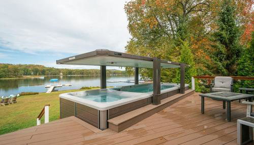 Reel Chill- 4 bedroom home with Dock, Swimspa, Hot tub! - Foto 3