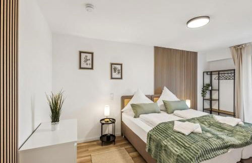 Skyview Apartment mit Balkon & Parkplatz - Foto 15