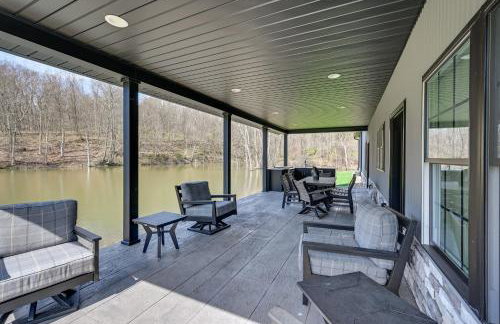 Family Retreat with Fire Pit and Yard in Mineral City - Foto 21