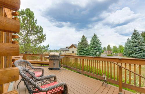Rustic Pagosa Lakes Cabin with Deck and Grill! - Foto 2