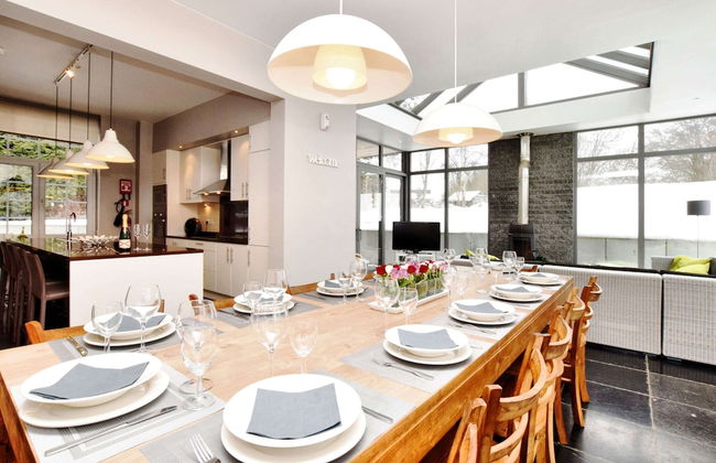 Luxurious Holiday Home in Courtil with Hot Tub - Foto 32