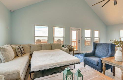 Port Bolivar Beach House with Oceanfront Views! - Foto 6