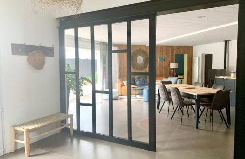 La Passerelle Grande maison avec Piscine chauffée - Foto 6