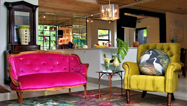 Zona de estar del vestíbulo