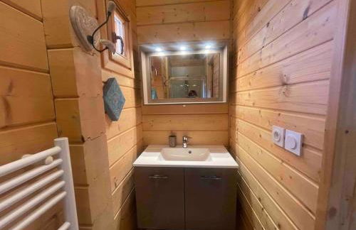 La joue du loup Bord des pistes - Chalet en bois de charme pour 10 personnes - Photo 21