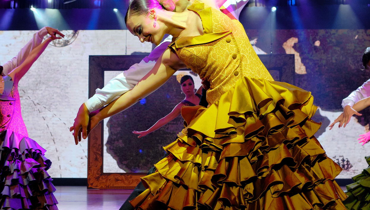 Ingresso do espetáculo do Benidorm Palace