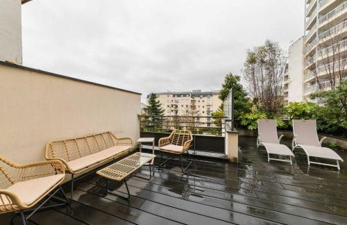 Duplex lumineux avec terrasse Courbevoie - 6P - Foto 4