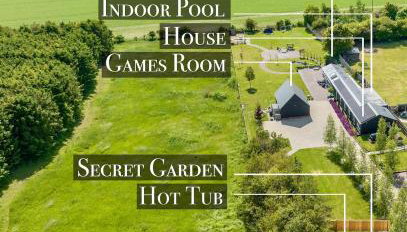 Countryside Retreat - Indoor Pool, Sauna, Hot Tub - Foto 3, Garden