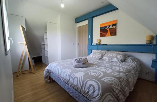 Maison de vacances 4 Pers avec jardin privatif à 1km PLAGE Lines et 300m de la mer de Gâvres - AR PIL JADUR - Foto 4