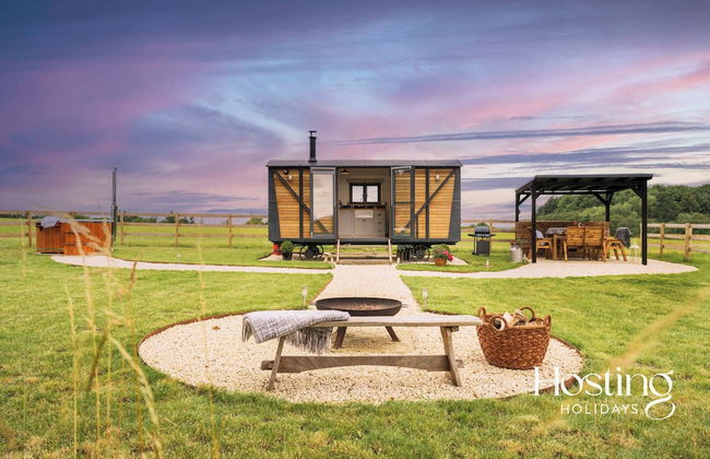 One Of A Kind Shepherds Hut With Incredible Views - Foto 1