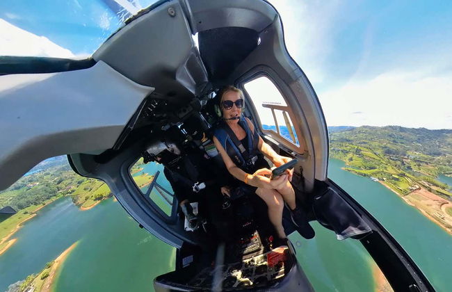 Passeio de helicóptero sobre Guatapé - Foto 7