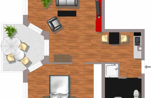 Freiburg-Desing-Apartment 1 - Foto 16