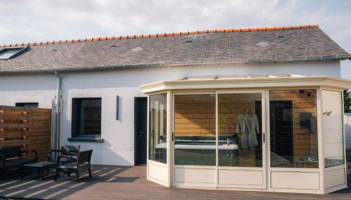 Proche de Rennes, La luxueuse Suite Joséphine, jacuzzi privatif et bien être - Foto 2