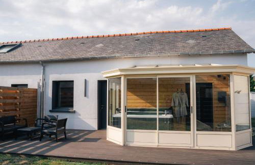 Proche de Rennes, La luxueuse Suite Joséphine, jacuzzi privatif et bien être - Foto 2