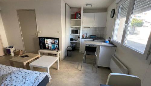 Studio 20m2 parking 4rue proudhon wifi rdcsureleve - Foto 5