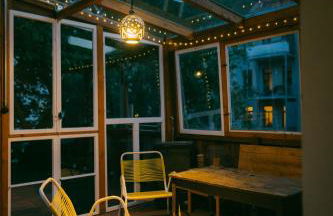 The Upholstery Tinyhouse Deluxe Eco Chalet Kreativ Citynah - Foto 15